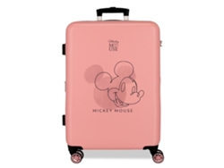 Maleta de Viaje Infantil DISNEY Outline Rosa (68x48x26cm - 70 L)