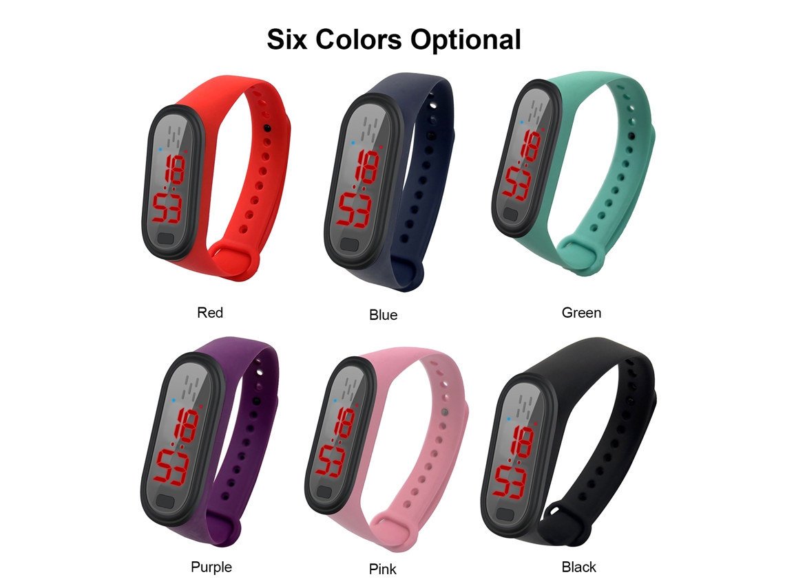 Pulsera Inteligente Con Medición De Temperatura Y Repelente De Mosquitos Ultrasónico