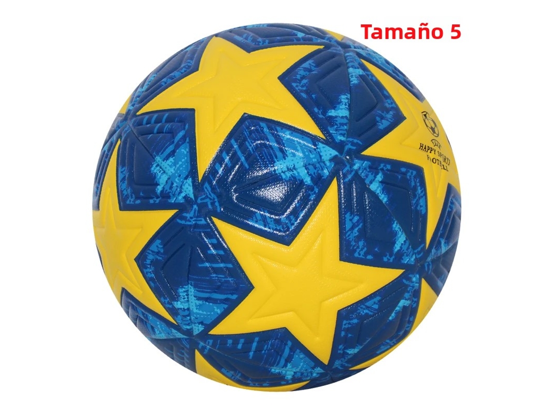 Balón De Fútbol Premium, Talla 5, Alta Elasticidad, Sin Costuras, Termosellado, Para Partido De Liga.