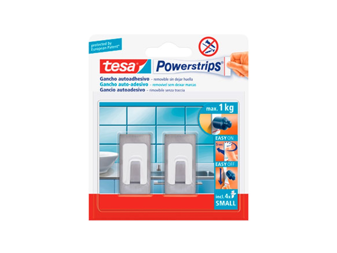 Colgador TESA TAPE Powerstrips Rectangular Pequeño