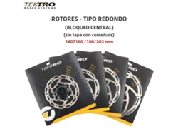Rotores de disco hidráulicos Tektro MTB de 140 mm y 203 mm para bicicletas de carretera y montaña Shimanovayotoy