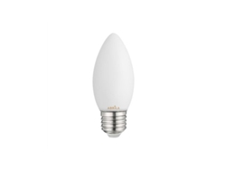 Lámpara Vela Led E27 Filamento Opal Abrila Ø3,5x9,7cm Fabrilamp (6w 6000k 540lm)