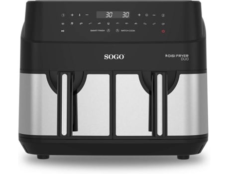 Freidora de Aire SOGO FRE-SS-10845 (9 L - Negro)