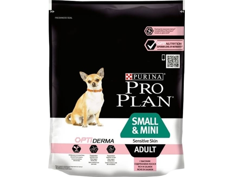 Pienso para Perros PURINA Pro Plan (700g - Seco - Razas Pequeñas - Adulto - Sabor: Salmón)