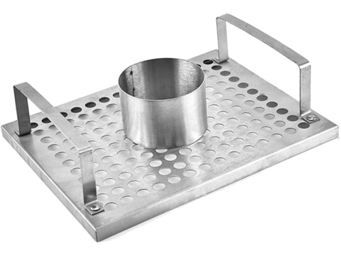 Churrasqueira Portátil Em Aço Inoxidável Para Assar Frangos - Design Inovador Churrasqueira Portátil Em Aço Inoxidável Para Assar Frang
