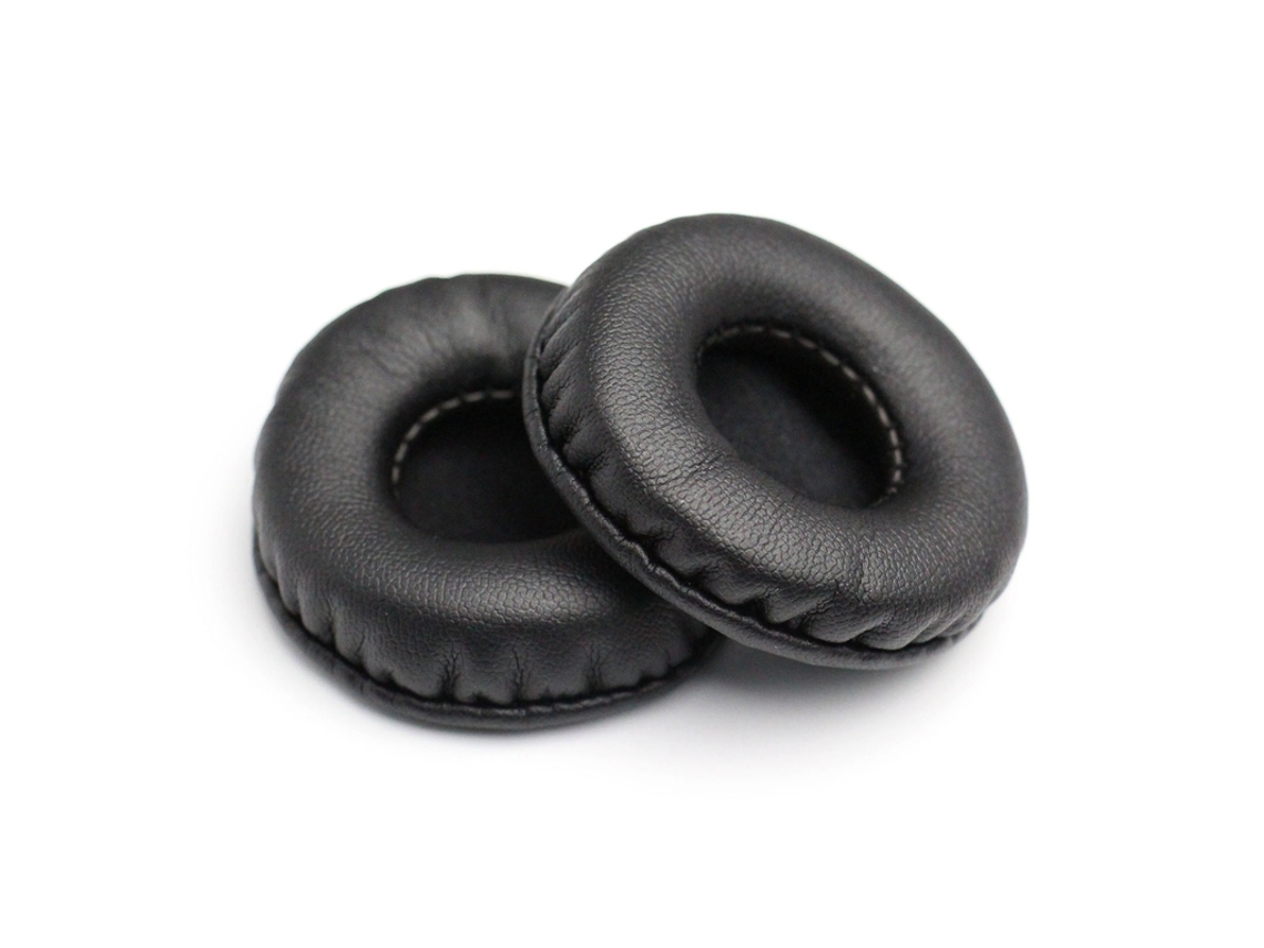 Almohadillas para Koss Porta Pro PP/KSC35/KSC75/KSC55 cuero artificial, Negro