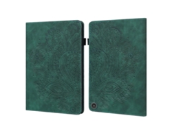 Funda de piel con estampado de pavo real y función de reposo/activación para Amazon Fire HD 8 2020 / HD 8 Plus 2020 Webake