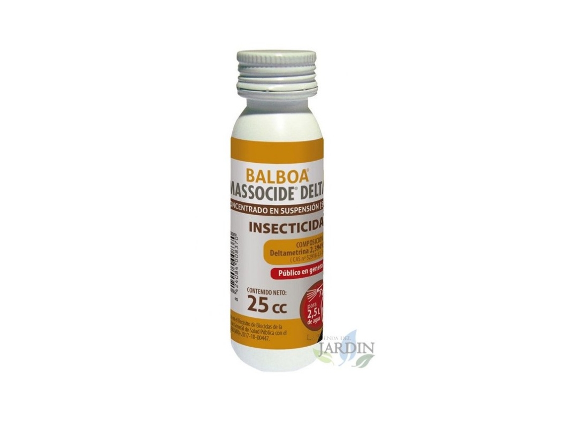 Insecticida Concentrado Balboa 25Cc Uso Contra Plagas para Su Finca Y Hogar SUINGA