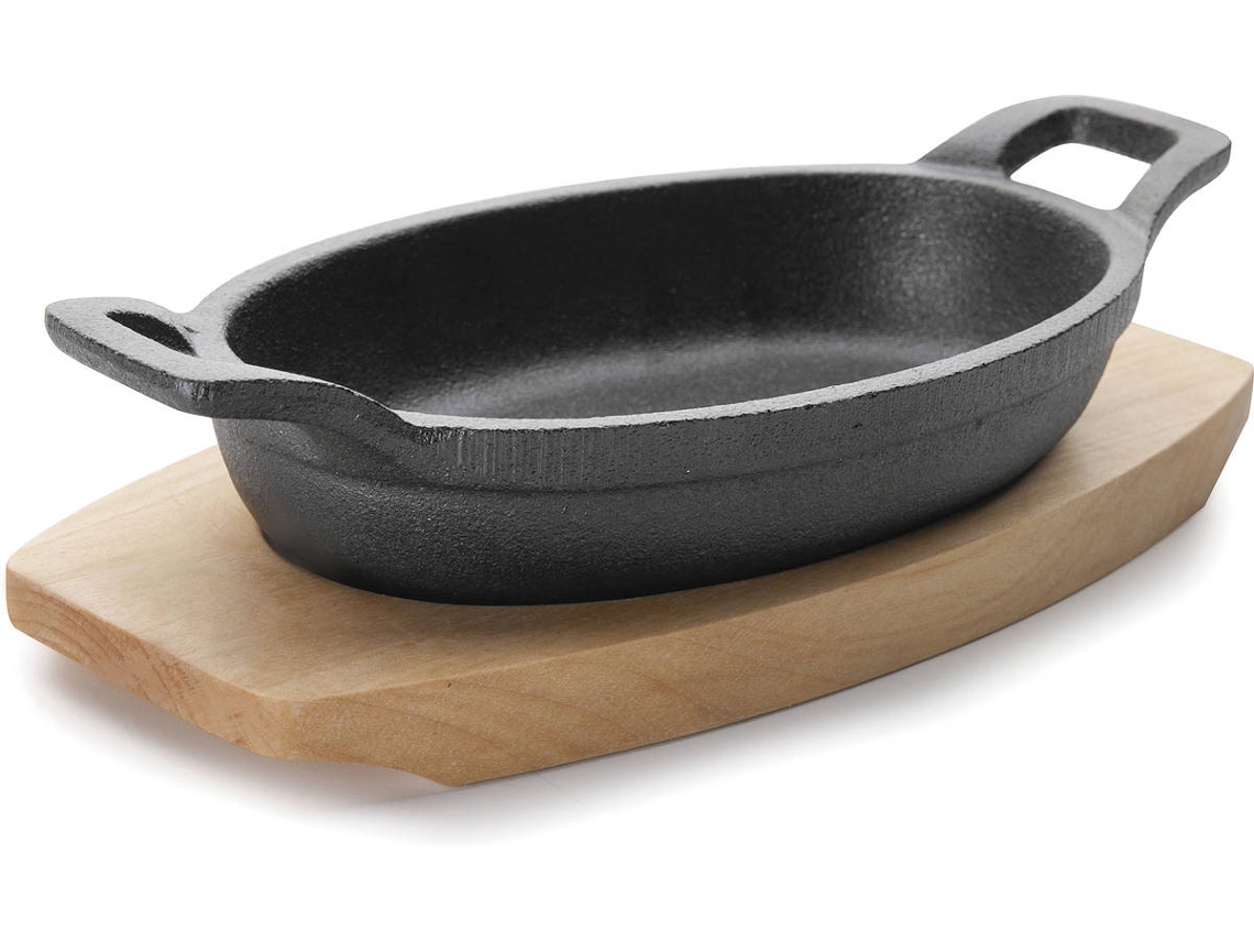 Plato para Tartas LACOR Magma (Hierro - 28,5x16x8 cm - 1 Und)