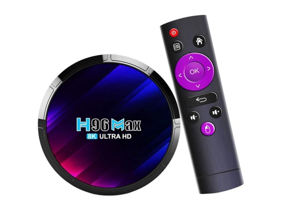 Max Rk3528 4gb 64-bit Android 13 Negro Tv Led Unidad Usb Portátil Compacta Y Duradera Para El Hogar/oficina Universal