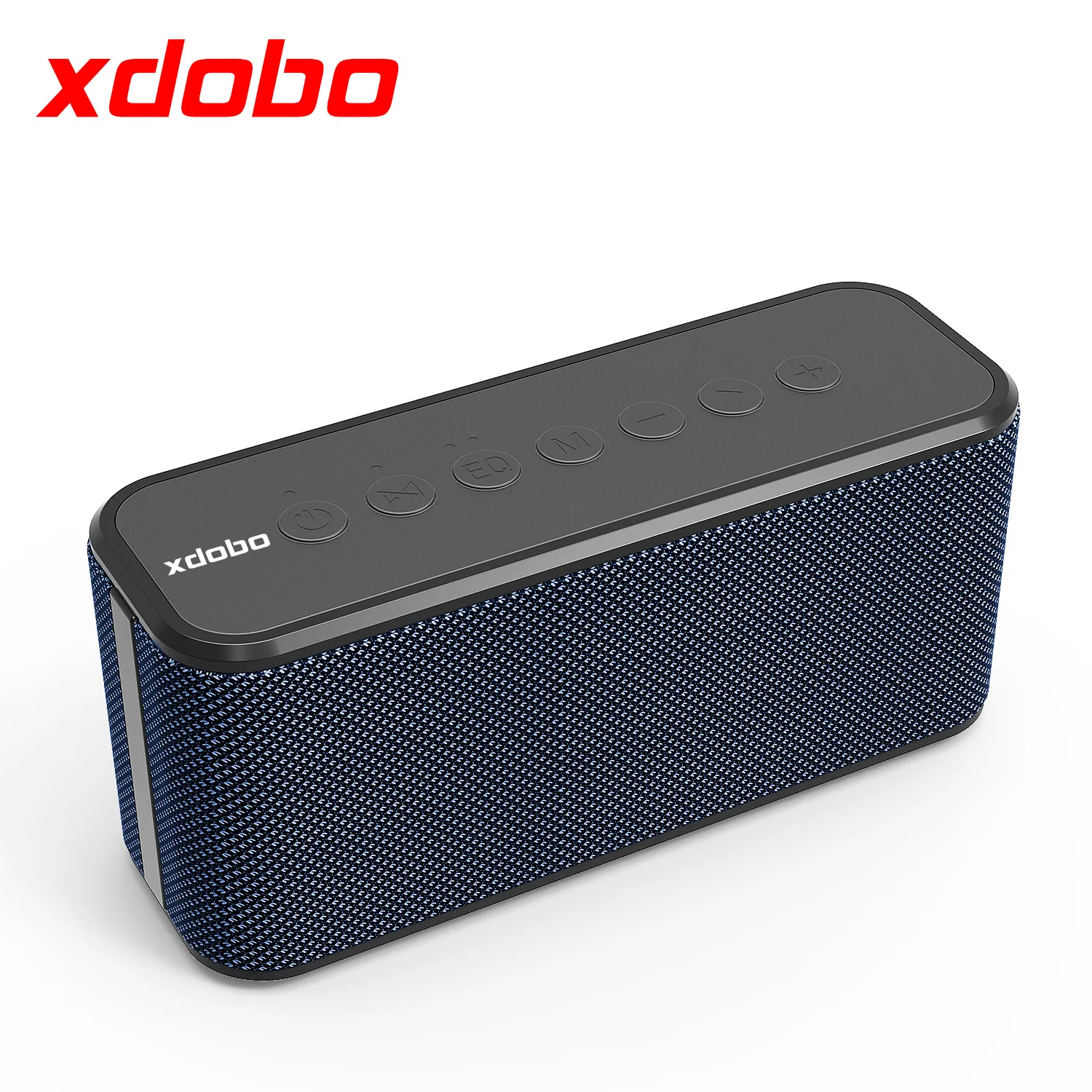 Altavoz Bluetooth De Alta Potencia (azul) Con Efecto De Sonido Panorámico Resistente Al Agua Ipx5.