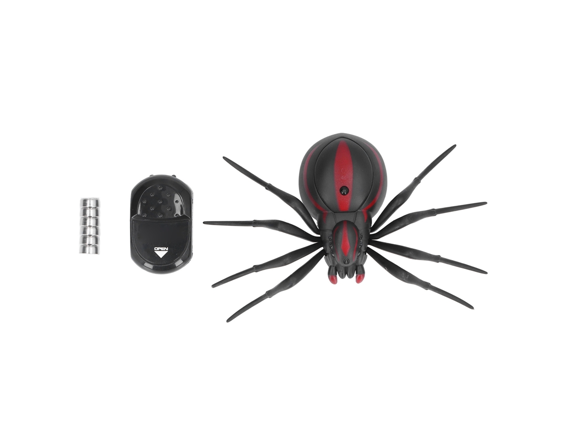 Araña teledirigida realista de 2026 con acción simulada, fácil de controlar, ideal para bromas de Halloween y Navidad.