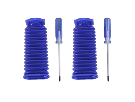 2X para Dyson V6 V7 V8 V10 V11 reemplazo de manguera azul de succión de rodillo de terciopelo para limpieza del hogar accesorios para aspiradoras