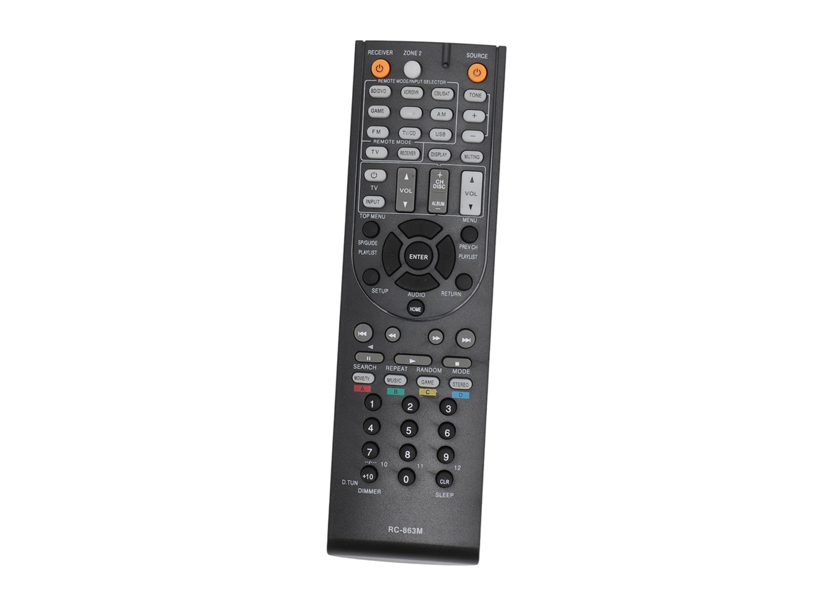 Mando A Distancia De Repuesto Rc 863m Para Receptores Av Rc 882m Tx Nr5010 Tx Sr445 Rc 865m