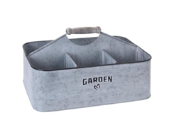 Cesta macetero zinc 35,5x24,5 cm