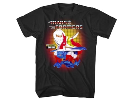 Camiseta ROCKINSTONE de Transformers Box Art Sky Lynx (Algodón - S)