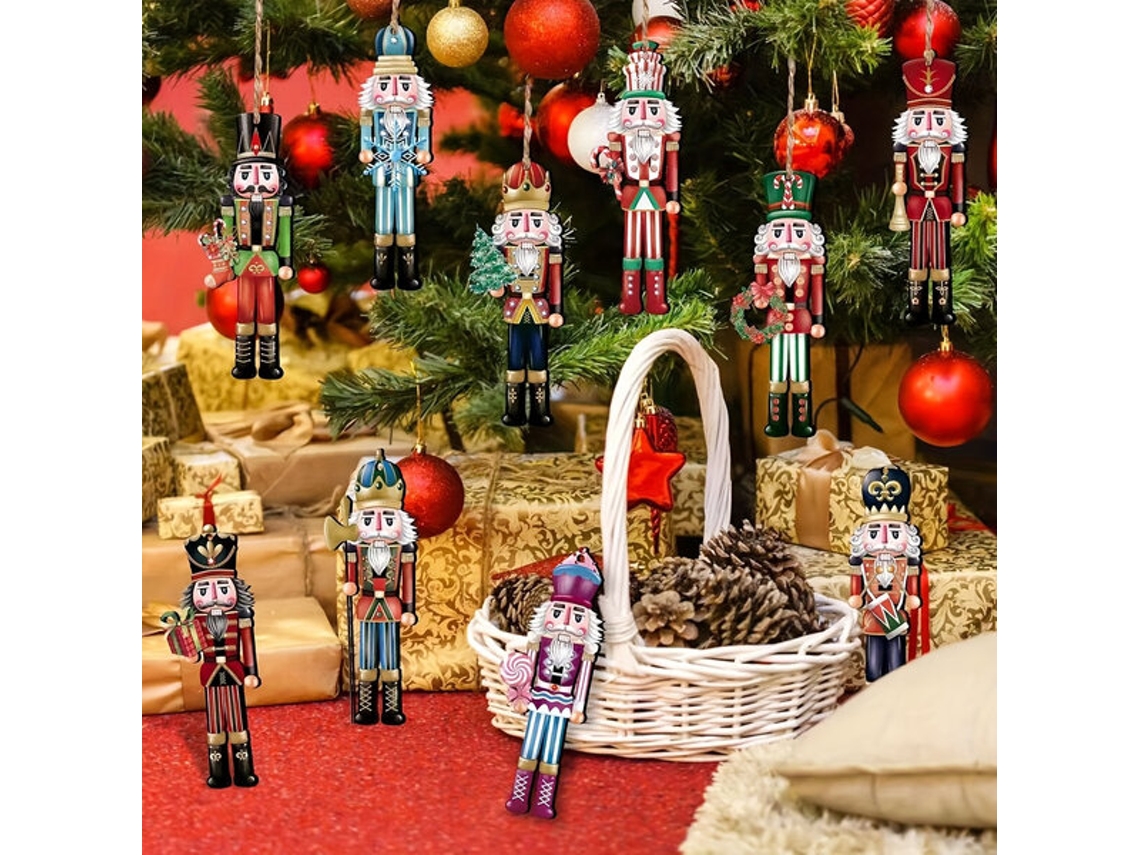 Adornos de madera decorativos navideños Vayotoy