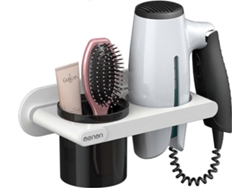 Soporte para secador de pelo, soporte de pared multifuncional para baño, GOKOCO
