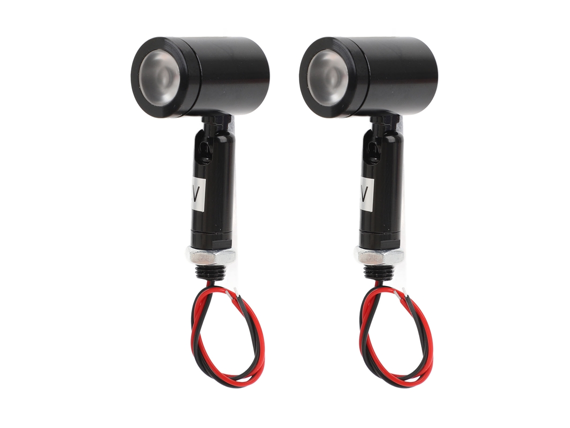 2 Mini Focos Led Para Interiores, Ideales Para Marcos De Fotos, Vitrinas De Plantas Y Joyeros (12 V Cc).