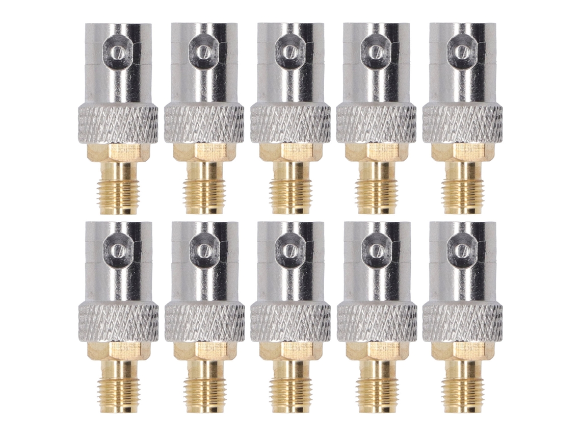 10 Adaptadores De Cable Coaxial Rf Sma Hembra A Conector Bnc Hembra 50ω Ofc Para Antena Gps Y Escáner Wifi