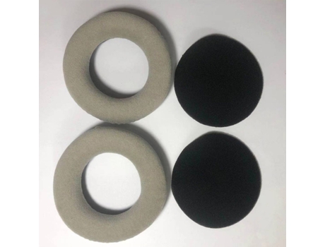 Substituição de almofadas de ouvido para Beyerdynamic T1 T5P DT990 880 770 PRO Gris