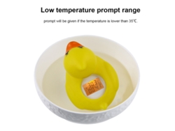 Termómetro De Agua Para El Baño De Los Niños: Patito De Goma Flotante Con Medidor De Temperatura.