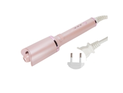 Rodillo De Rizo Automático Profesional De Pelo Eléctrico Rotatorio Rosa Con Plug Eu 110-240v