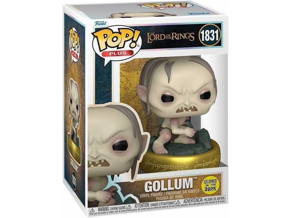 Figura FUNKO Pop! Plus: Lord of the Rings - Gollum Glows In The Dark (Posible Chase)