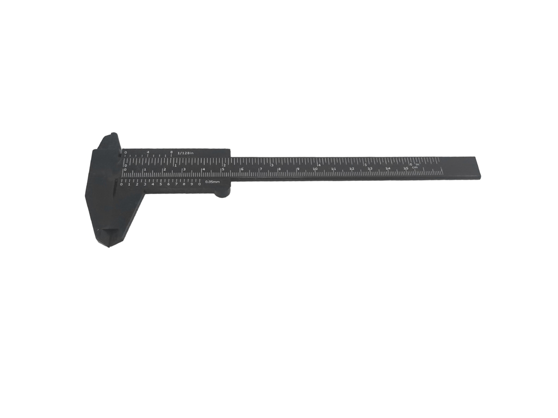 Calibrador Vernier De 0-150 Mm Con Escalas Métricas Y En Pulgadas: Herramienta De Medición Ligera Y Duradera Para Reparaciones.