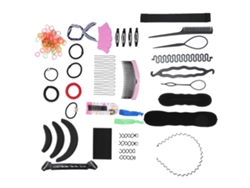2026-kit De Herramientas Para Cabelo Diy: Pinça, Pente De Cauda E Acessórios Para Tranças E Estilos De Cabelo Profissionais