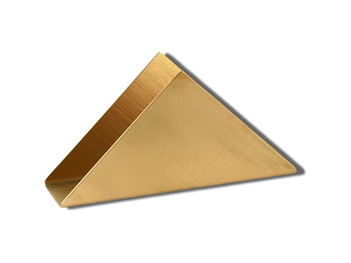 Soporte Triangular De Acero Inoxidable Para Toallas De Mesa, Dispensador De Toallas Estable Y Práctico.