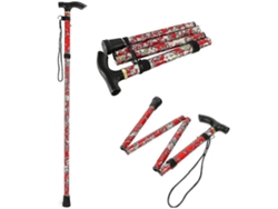 Bastón plegable ultraligero, ajustable y autoportante - Ja