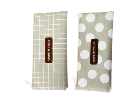 Estuche Para Lápices De Tela Oxford Con Cremallera, Estuche Para Lápices, Bolsa De Maquillaje, Bolsa De Maquillaje, Style2 ZMDECQNA