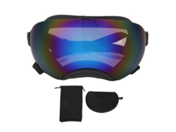 Gafas protectoras UV para perros con lentes azules, ajustables, para razas medianas y grandes, protección ocular, gafas de sol para perros | Sin marca