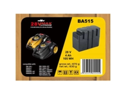 Bateria de Repuesto de 20V, 4,0Ah para Robot Cortacesped Silaro MOWOX