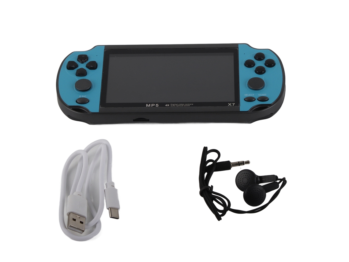 Consola De Juegos Portátil Hd De 4,3 Pulgadas Con Doble Joystick, 8 Gb De Ram Y 10.000 Juegos.