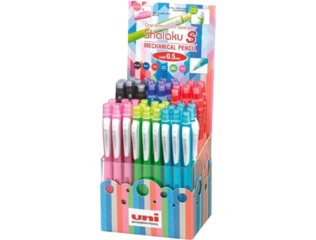 Staedtler Expositor Portaminas Uni Shalaku S M5 228 48Ud/Exp. Traço 0.5mm Hb Cores Sortidas M52284D00