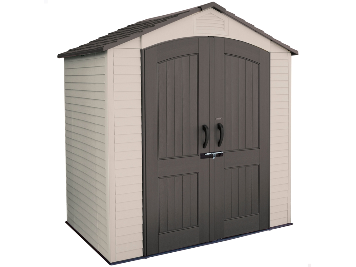 Caseta de Jardín Lifetime Resistente (Marrón - 214 x 142 x 227 cm)