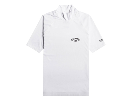 Camiseta de Surf de Manga Curta Tropic Branco Sbillabong