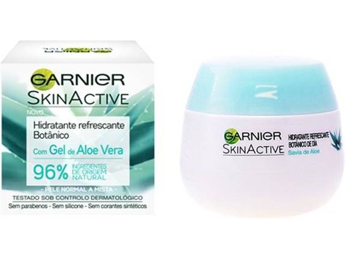 Crema Facial GARNIER SkinActive Aloé Vera Refrescante (50 ml) Worten.es