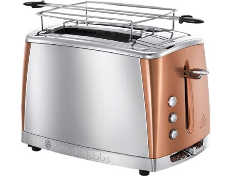 Russell Hobbs 24290-56 Mini Horno 2 Rebanadas 1550 W Bronce Plata