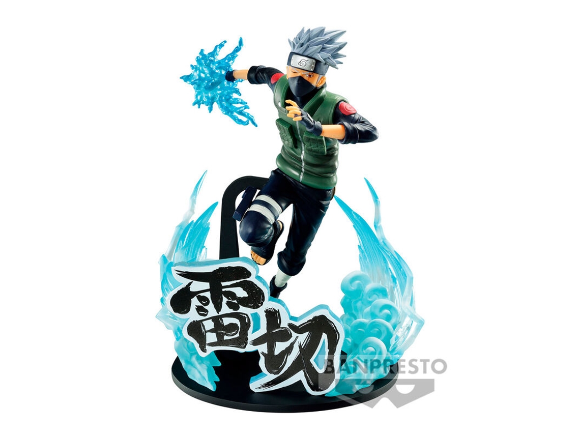 Figura de Hatake Kakashi de Naruto Shippuden Vibration Stars de 21 cm B.active