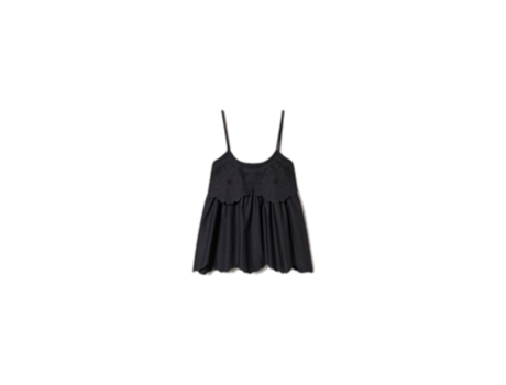 Camiseta sin Mangas de Hombre JOLUVI Ultra Negro