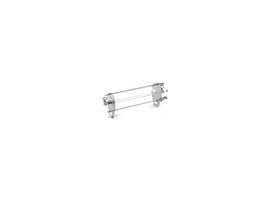 Weber 7685 Planetario Spiedini Crafted per Girarrosto Acciaio Inox