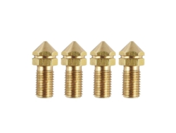 Boquilla De Latón De 0,4 Mm Para Impresora 3d Ultimaker 3, Pieza De Repuesto, Filamento De 3,0 Mm, Juego De 4