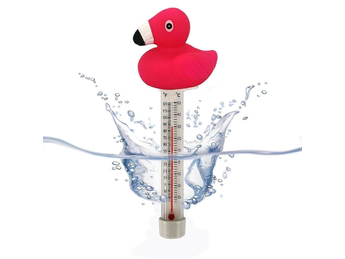 Termómetro flotante para piscina con forma de animal, termómetro digital para agua GOKOCO