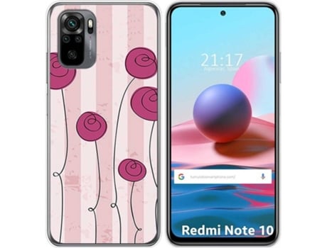 Carcasa Xiaomi Redmi Note 10 / 10S TUMUNDOSMARTPHONE Flores Vintage Multicolor