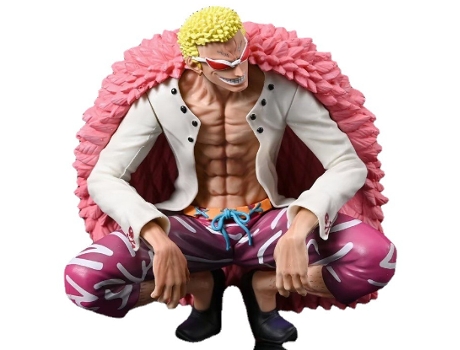 EZII Figura Anime one pease Donquixote Doflamingo 16 PINK multicolor crianças presente brinquedo bonito