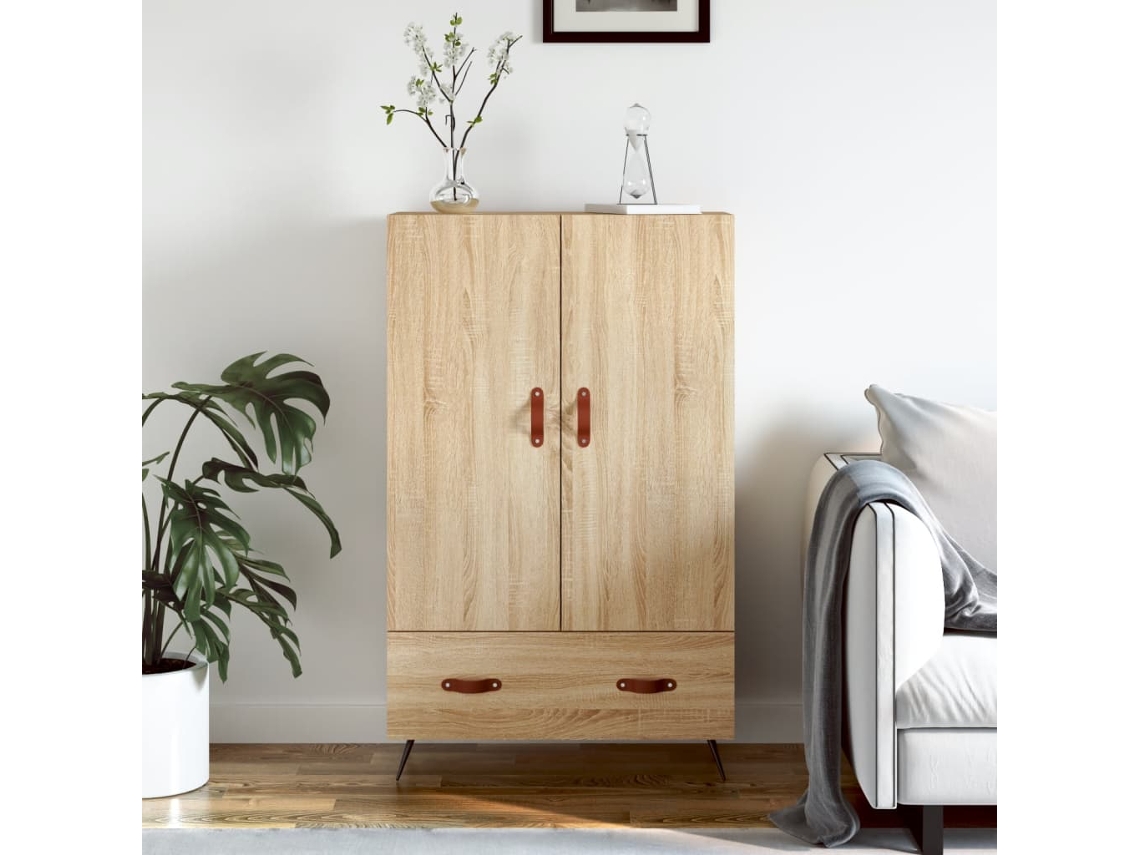 Mueble alto MAISON EXCLUSIVE Derivados de madera Roble Sonoma (69,5x31x115 cm)