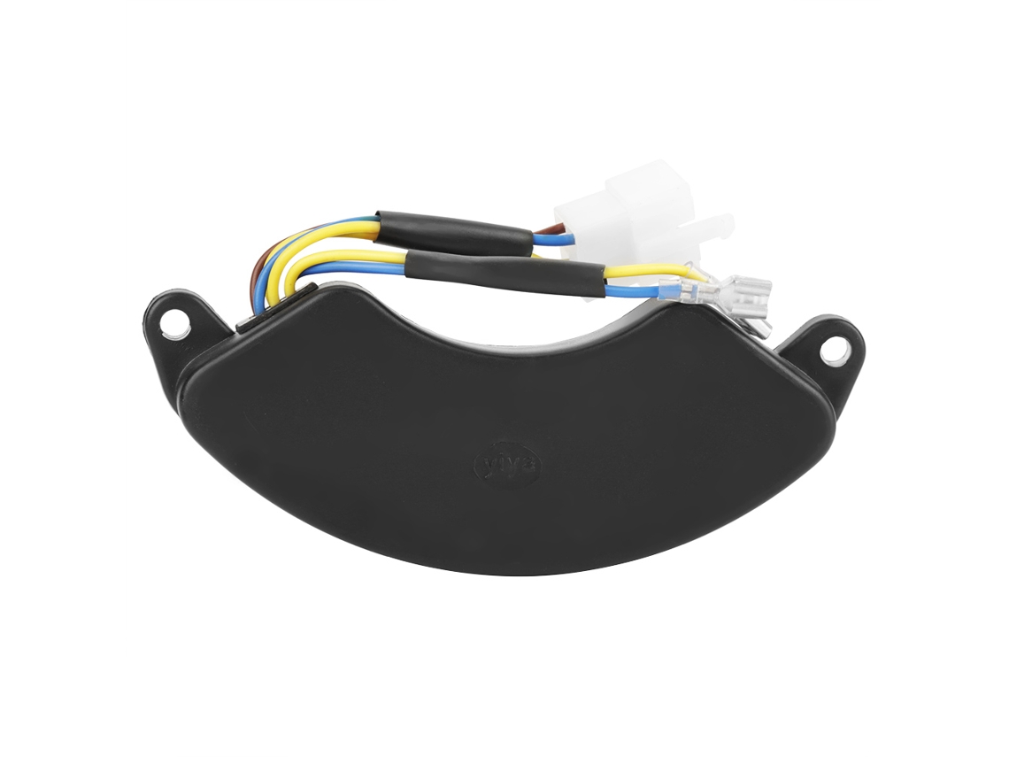 Regulador Automático De Voltaje Bifásico De 6 Hilos Para Generador De Gasolina De 5 Kw 188f (alta Capacitancia)